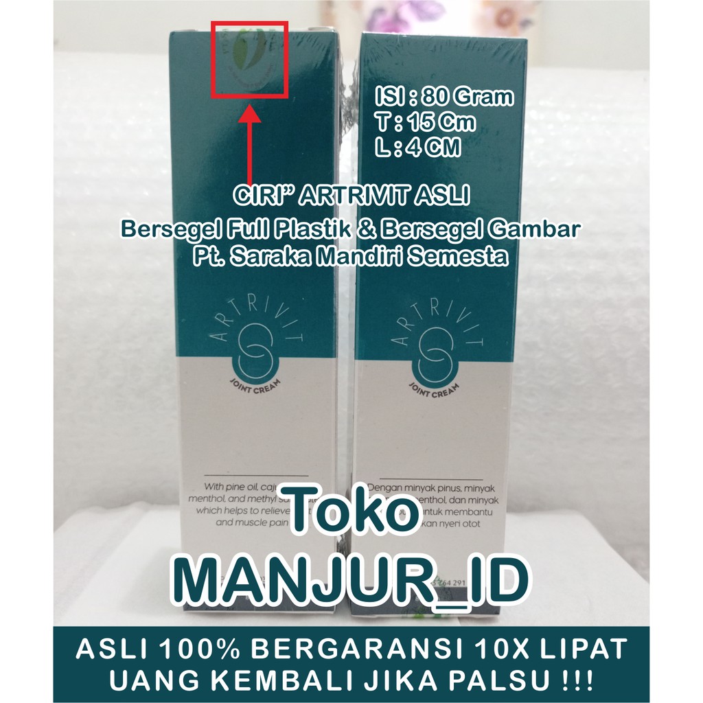 ARTRIVIT ASLI CREAM SENDI TERBAIK ARTRIFIT