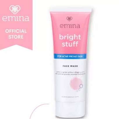 Emina Bright Stuff Face Wash 100ml - For Acne Prone Skin