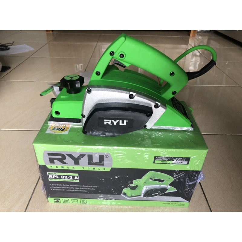 PAKET PLANNER RYU,CIRCULAR SAW RCS 185-1,GERINDA RYU ROUTER BIT1/4”PROFIL KAYU PERALATAN TUKANG KAYU