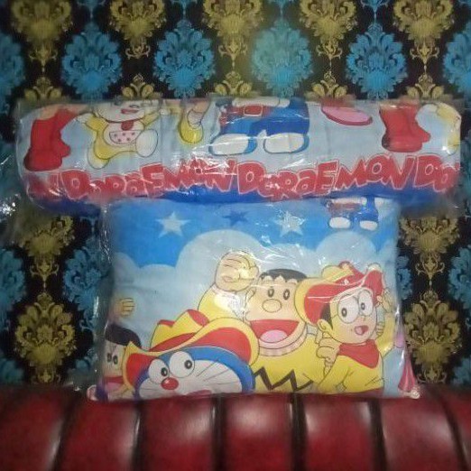 1 set bantal dan guling / bantal karakter / bantal dewasa