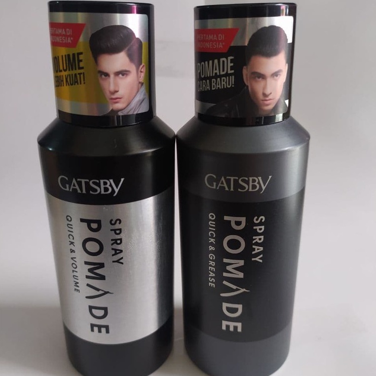 Gatsby Spray Pomade Quick Grease &amp; Quick Volume 150ml