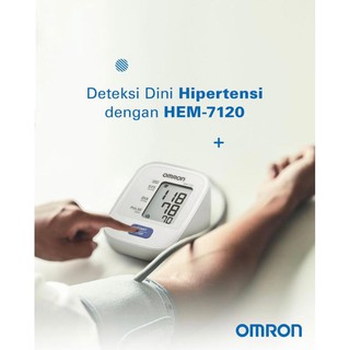 OMRON HEM 7120 Alat Cek Tensi Darah / Blood Pressure Monitor / Tensi