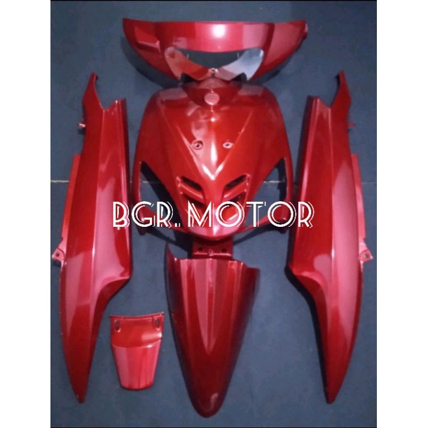 Body alus mio sporty / mio lama Merah maroon