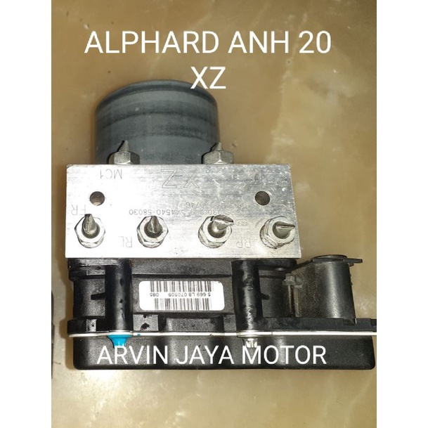 modul ABS Toyota Alphard anh 20