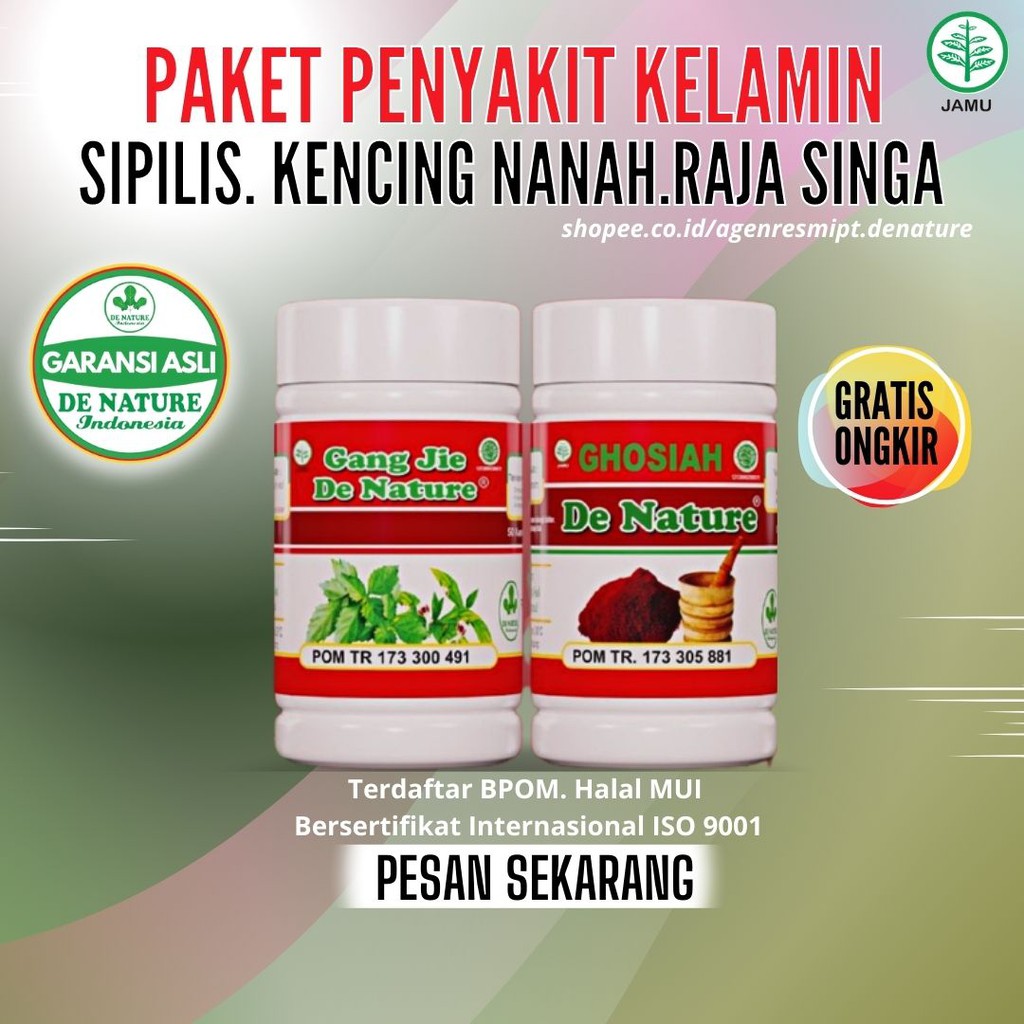Obat Spilis Kencing Nanah dan Raja Singa Gang jie Denature