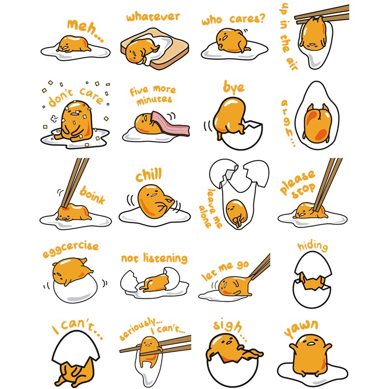 

Gudetama post it cute