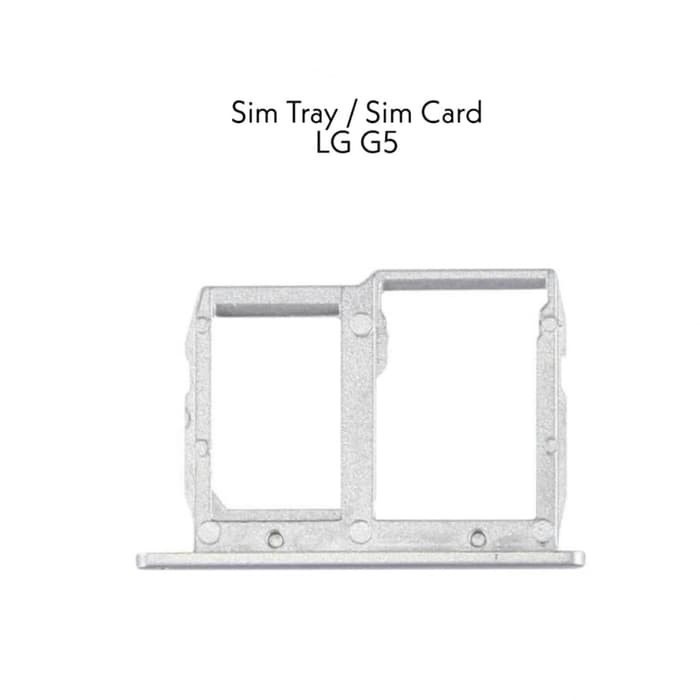 Tempat Dudukan Simcard Simtray Sim Tray Card Lock LG G5