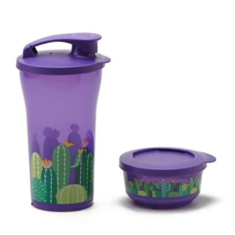 tupperware ilumina tumbler set - kaktus