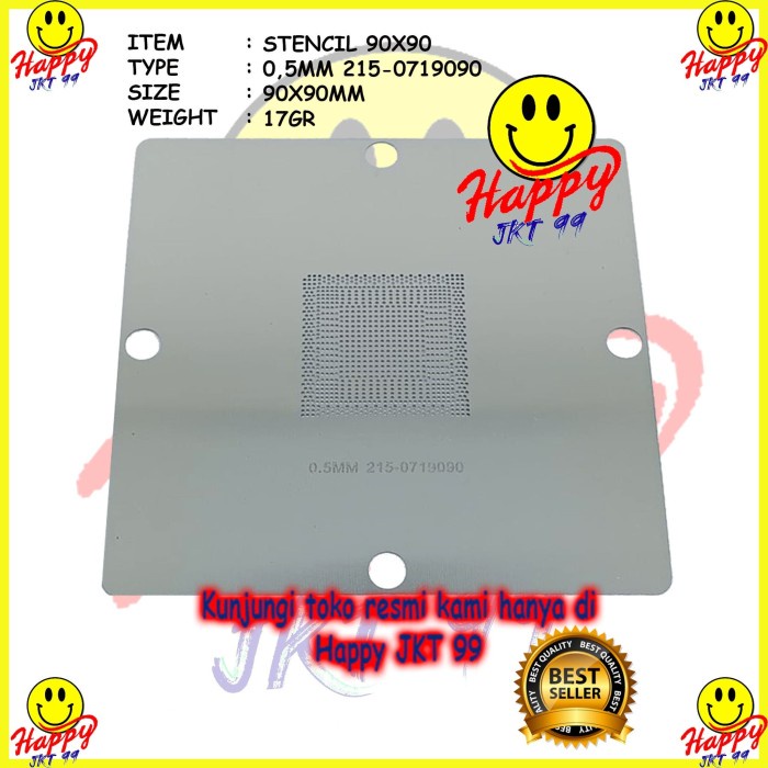 

Jualan Stencil 90X90 215-0719090 Limited