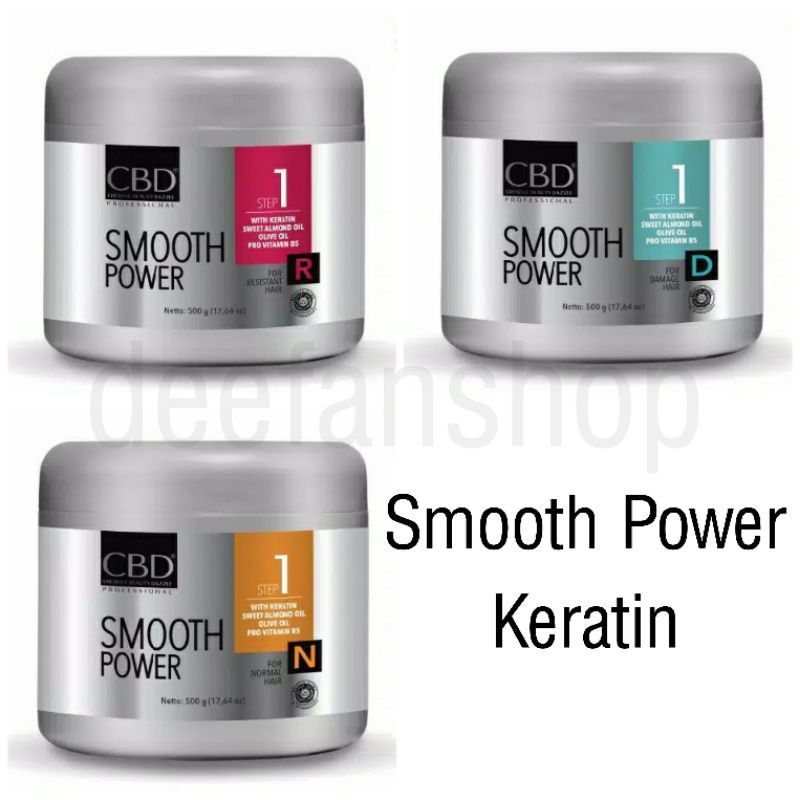 CBD Smooth Power Keratin 500gr / Smothing Keratin