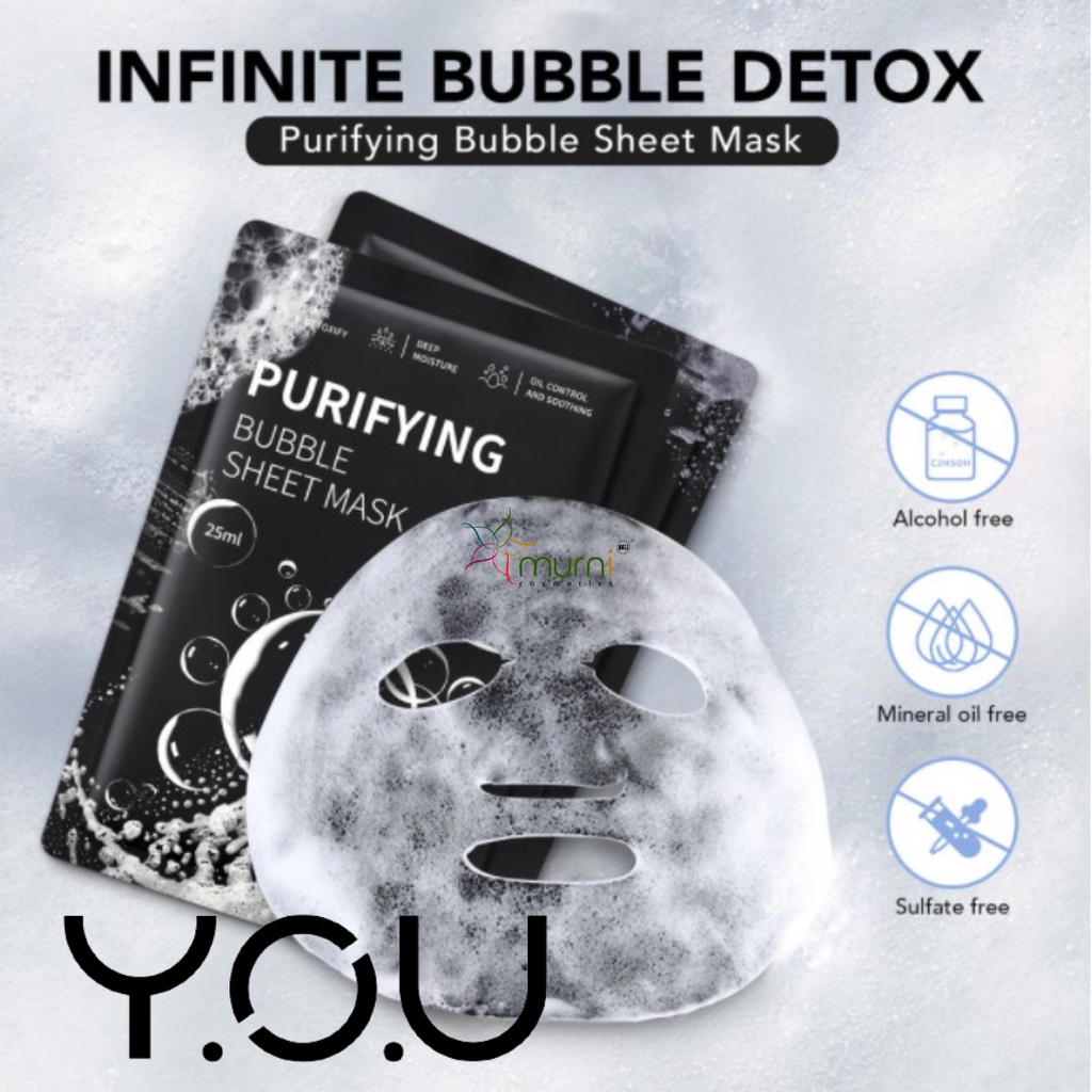 YOU PURIFYING BUBBLE SHEET MASK