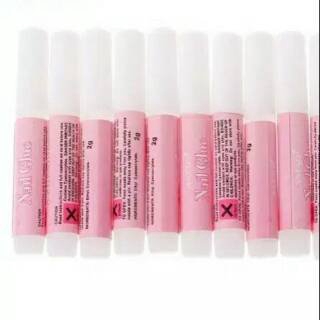 Lem Kuku Palsu Cair 2 gr / Lem Kuku Transparant / Fake Nails Glue / Nail Art Glue (Kimiko)