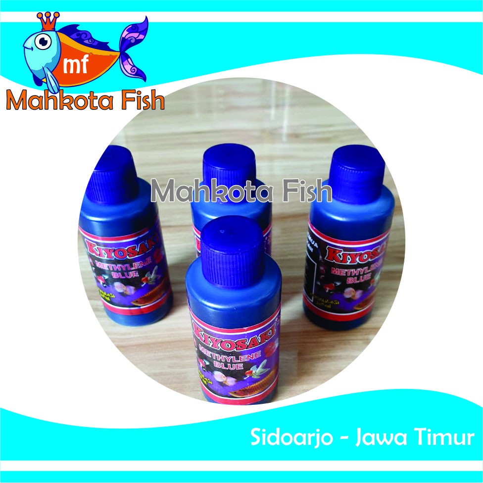 Obat Biru (METHYLENE BLUE) | Obat Ikan Hias | Obat White Spot | Obat Cupang (GRATIS KARDUS)