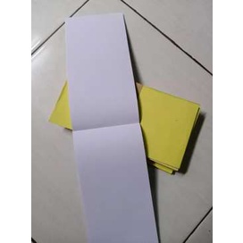 

Nota Custom ukuran 1/2 f4, 1/3 f4, 1/4 f4