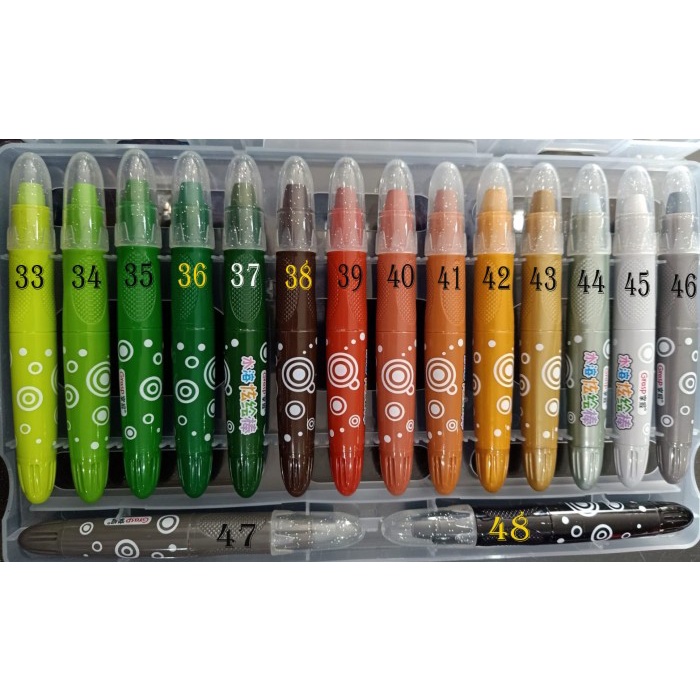 

Terbatas Crayon Grasp 48 Warna Stik Besar Dijual Satuan Original Gilaa!!!