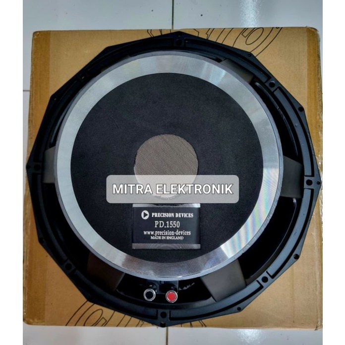 Speaker PD 15 inch PD1550 Original Precision Devices PD 15 inch PD 1550 Full Coating Low Subwoofer