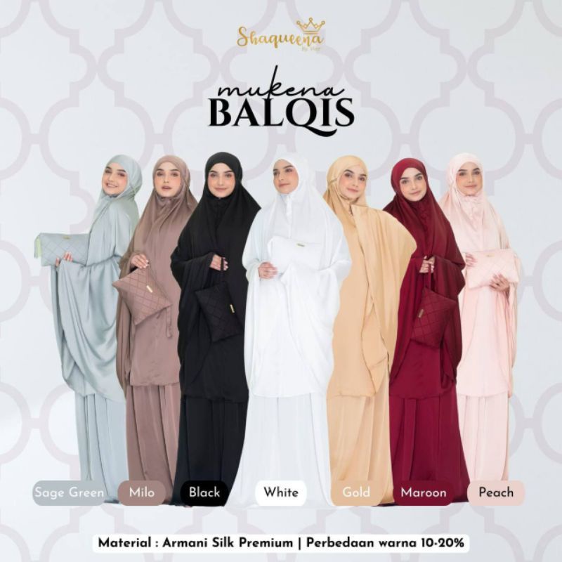 SHAQUEENA BALQIS MUKENA/MUKENA BALQIS BY SHAQUEENA