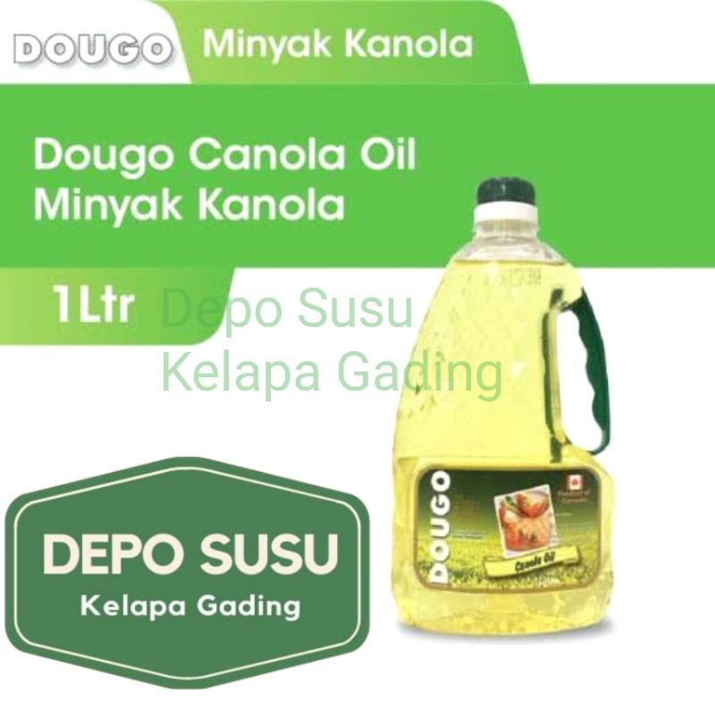 Dougo Canola Oil 1L Corn | Sunflower | Olive Minyak Goreng Jagung Sehat Dogo 1 Liter 1000ml Bunga Matahari