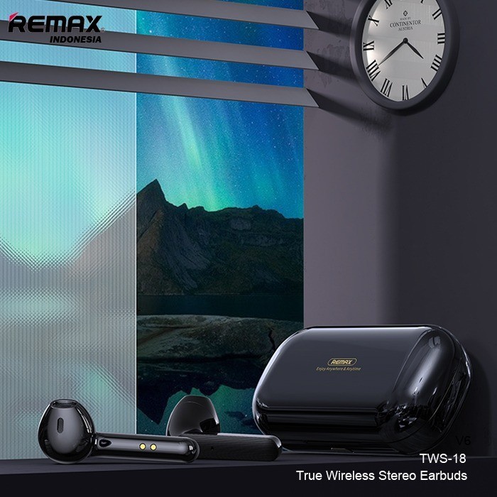 REMAX True Wireless Stereo Earbuds 5.0 Bluetooth Ver TWS-18 Earphone