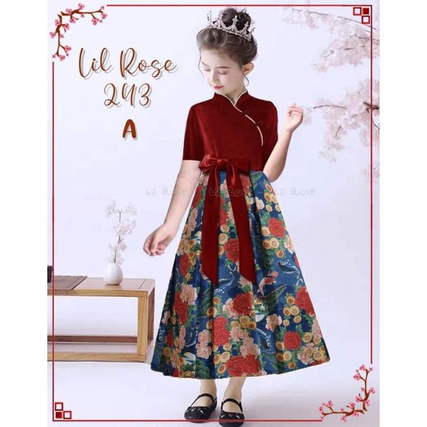 DRESS CHEONGSAM &amp; PRINCESS IMLEK