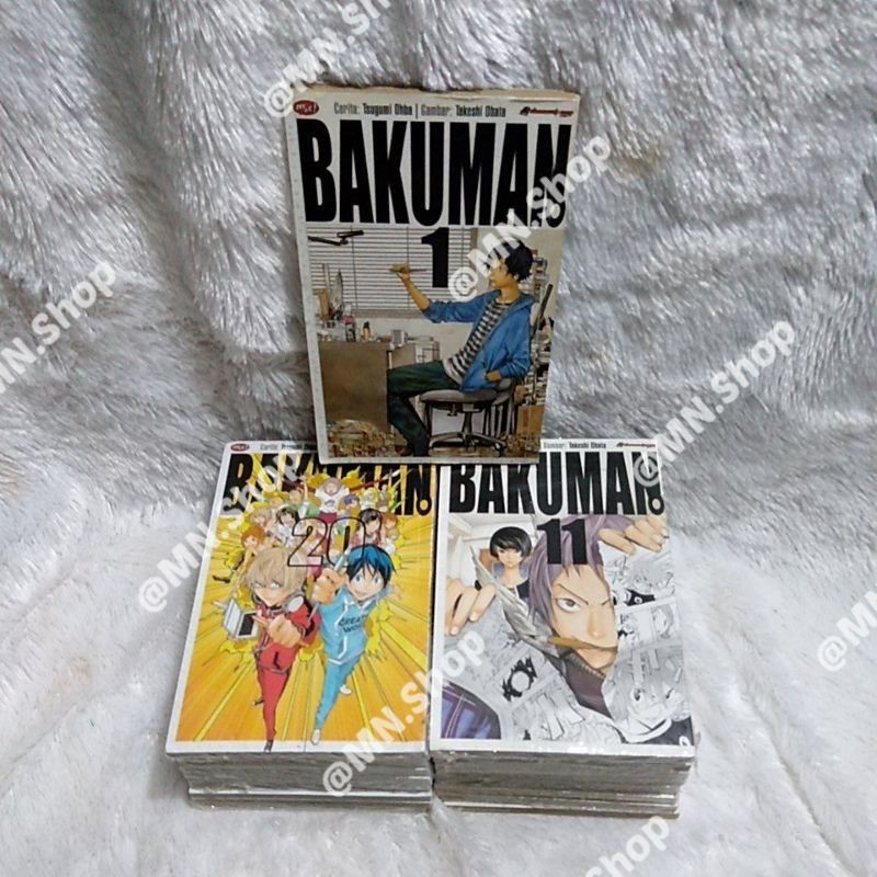 Komik Bakuman Cabutan dan Set