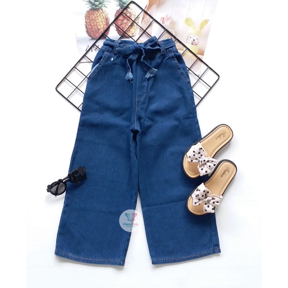 Plazababyku BASIC KULOT celana kulot jeans anak perempuan model kulot berkualitas