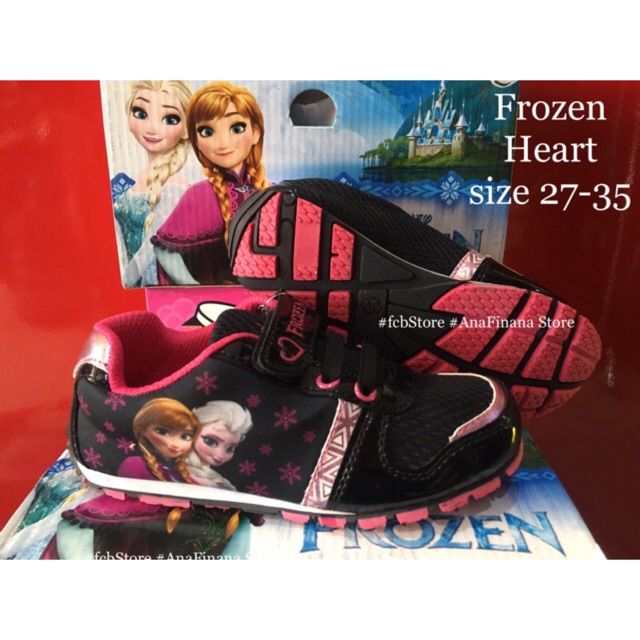 SEPATU ANAK SANTICA FROZEN HEART SEPATU FROZEN TK SD