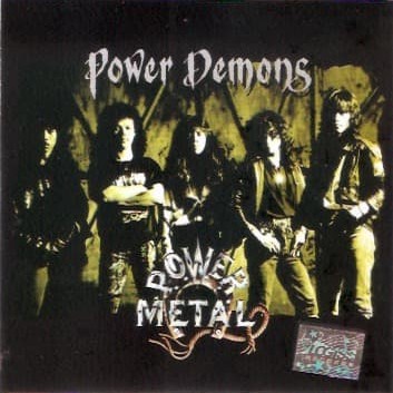 CD Original album " Power Demons - Power Metal "