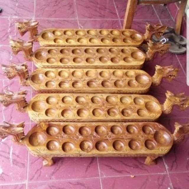 TATA GALLERI DAKON CONGKLAK KAYU JATI TERMURAH FREE UKIR NAMA