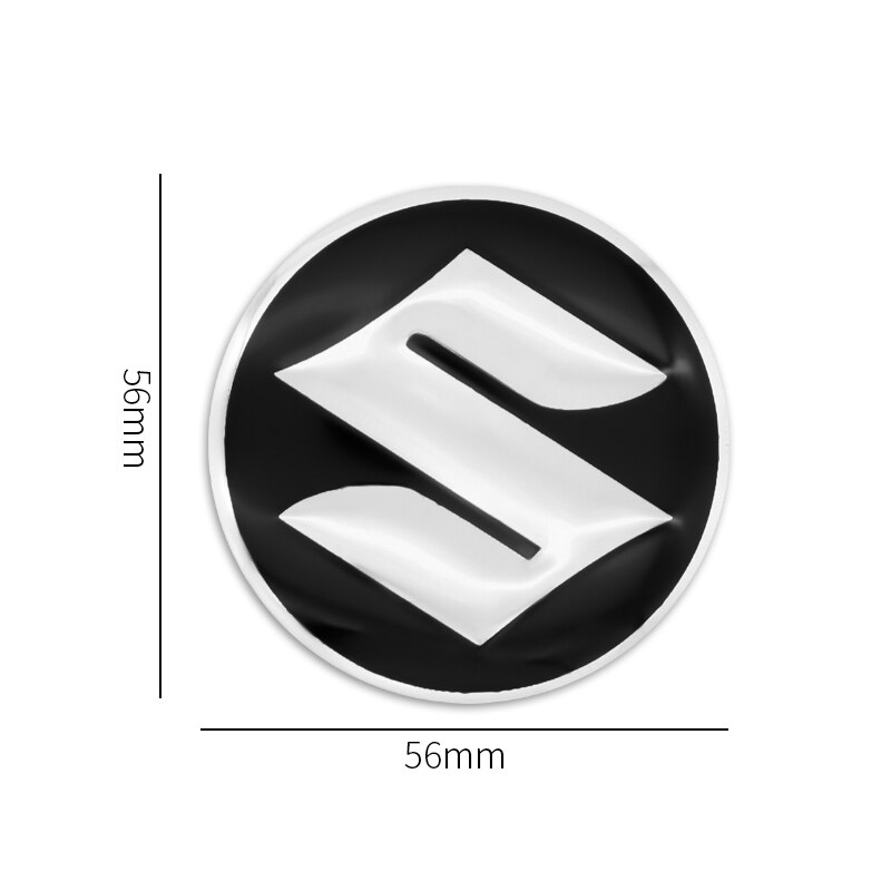 4 Pcs Sticker Dekorasi Velg Mobil Ukuran 56mm Untuk Suzuki Belang Swift V100 Rg Best Rc80 Rgv Alto