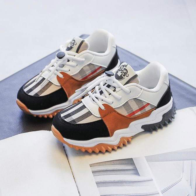 Sepatu Anak Laki Laki Sporty Fashion Pattern