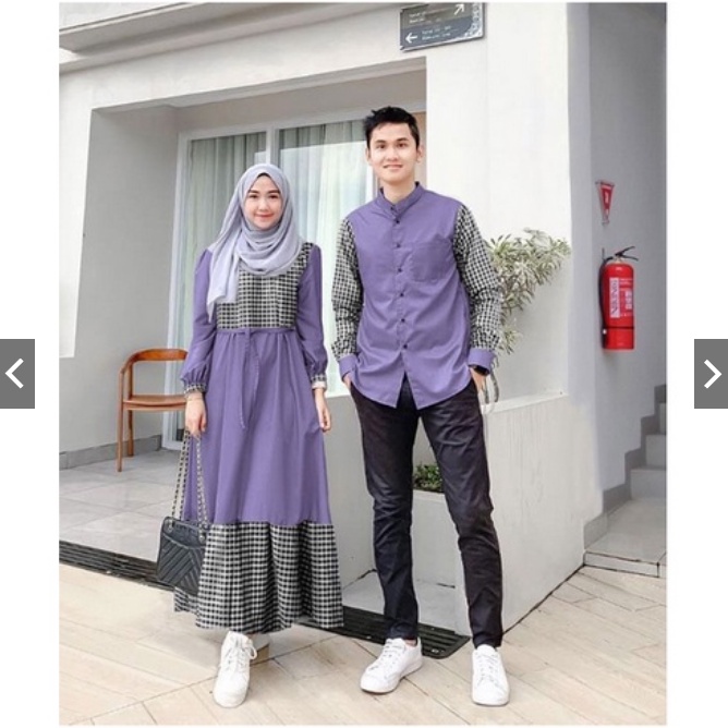 COUPLE GAMIS KATUN KOTAK + KOKO PAKISTAN COUPLE Cp DAMARA BAJU PASANGAN MUSLIM COUPLE TERBARU HIGH QUALITY