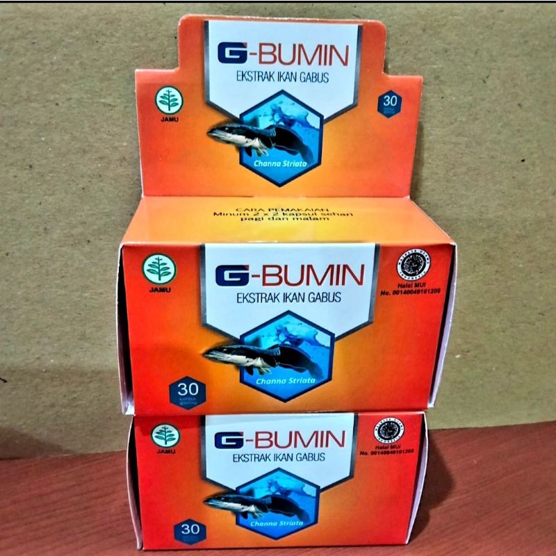 Ekstrak ikan gabus/G-BUMIN/vitamin/suplemen