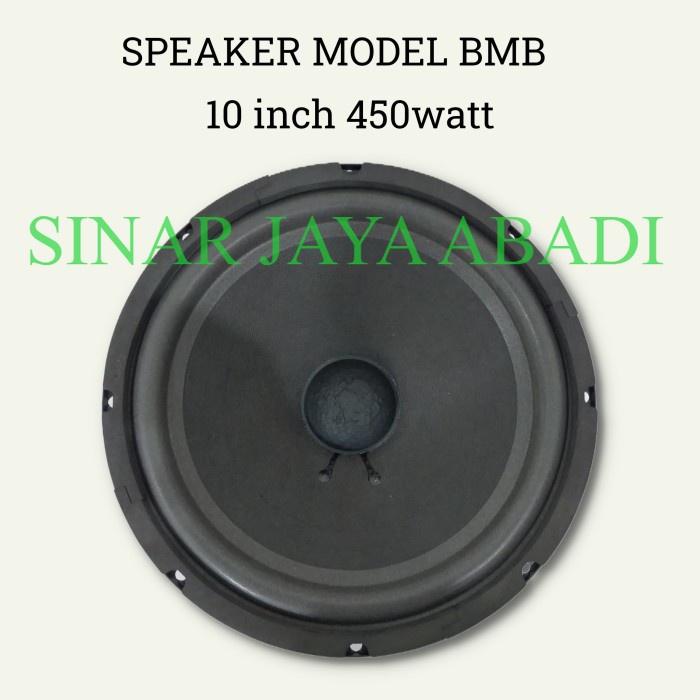 SPEAKER WOOFER KOMPONEN BLACK PANTHER 10 INCH KARAKTER VOKAL KARAOKE