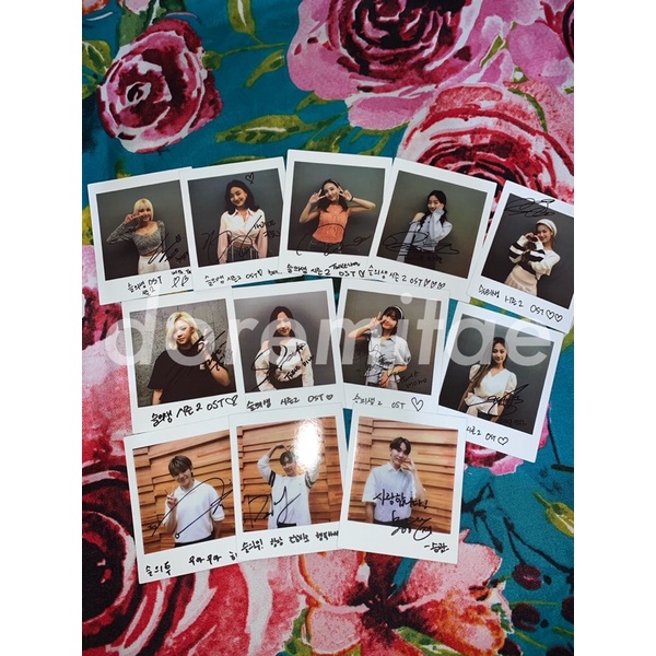 Sharing Polaroid Hospital Playlist Season 2 TWICE & Seventeen