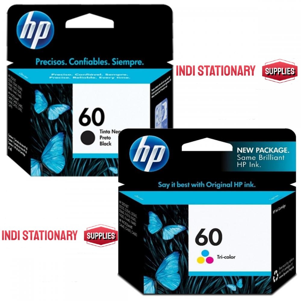 tinta hp 60 black