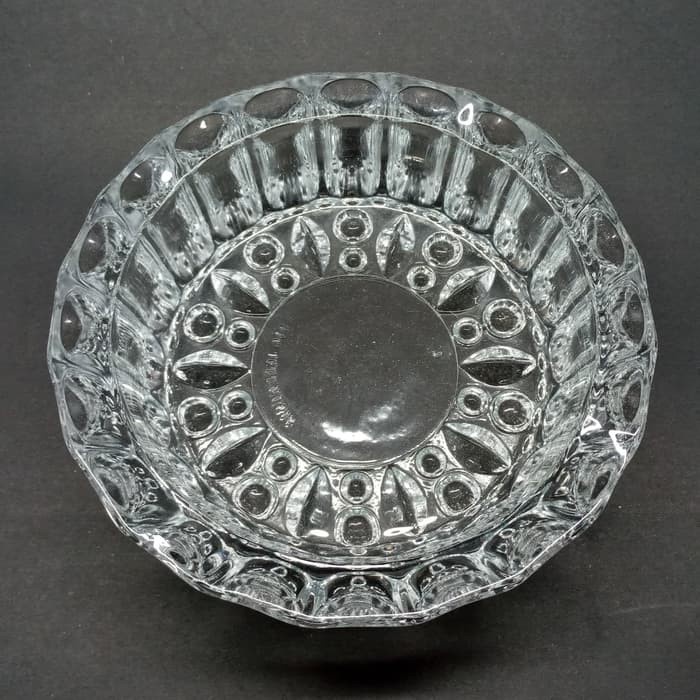 ASBAK KACA MOTIF MAHKOTA/ ASBAK KACA ELEGANT/ ASBAK CANTIK/ ASBAK JUMBO