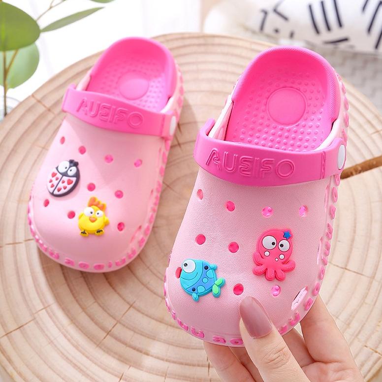 Ken31au22l ◦ CHOOCHOO PAO2 anak Sandal slop anak cewek import