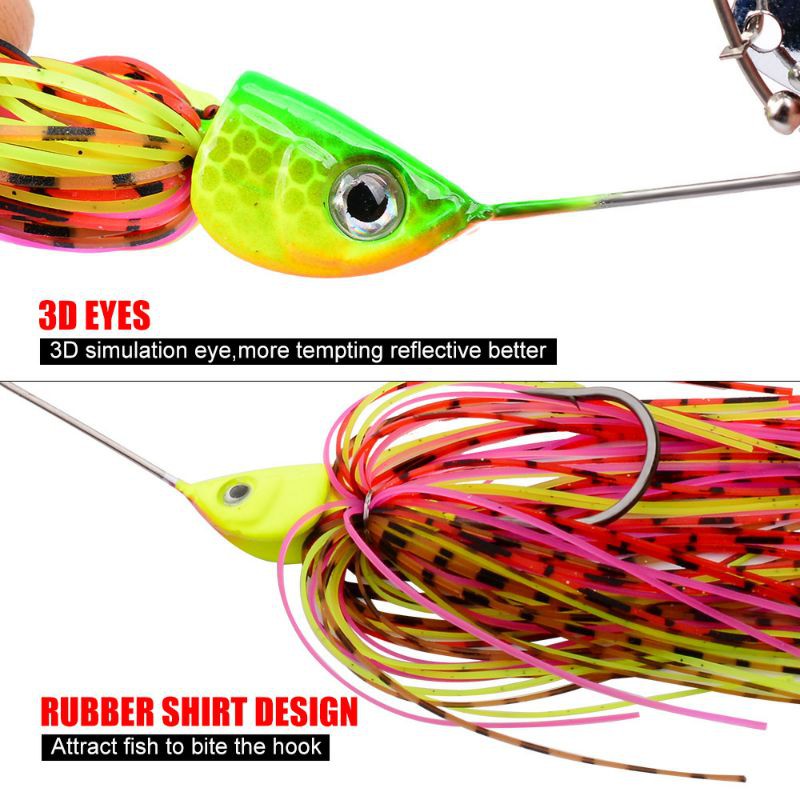 Best Seller Lure umpan pancing casting spinerbait ultralight fishing 10 gram