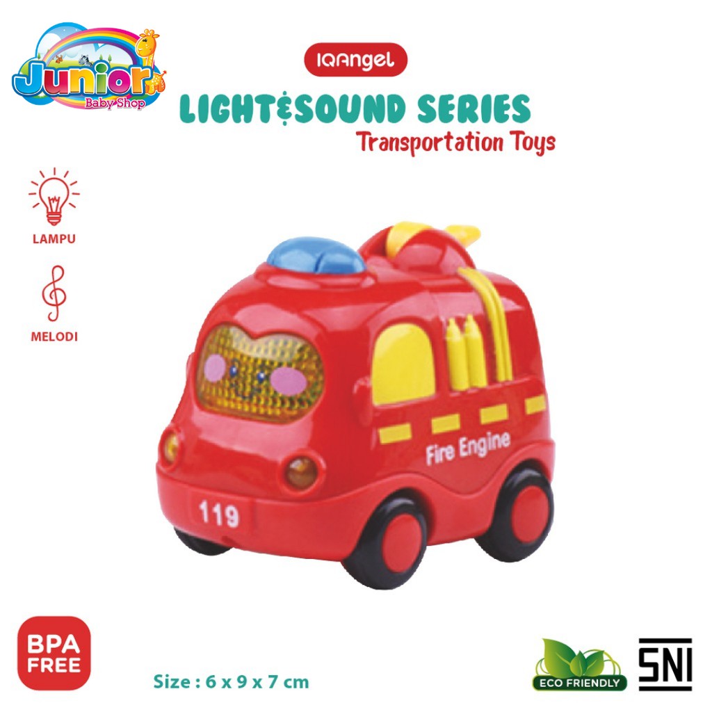 IQ Angel Light&amp;Sound Transportation Car Toys
