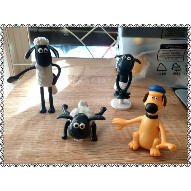 Happy Meal Shaun The Sheep Hadiah Happy Meals Mcdonalds Mainan Mcd Burger Kings KFC Shaun The Sheep