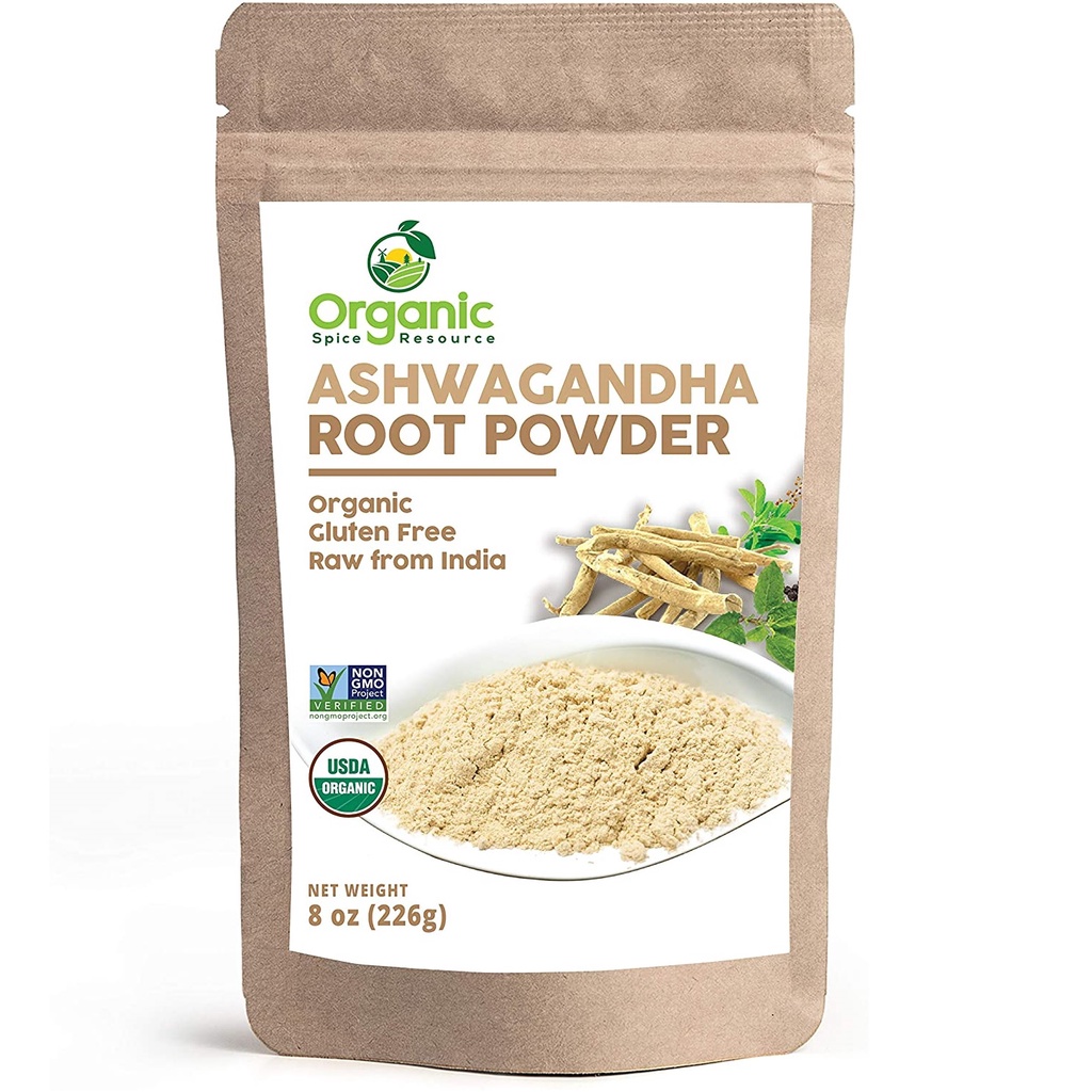 ORGANIC SPICE RESOURCE ASHWAGANDHA ROOT POWDER 226 GRAM