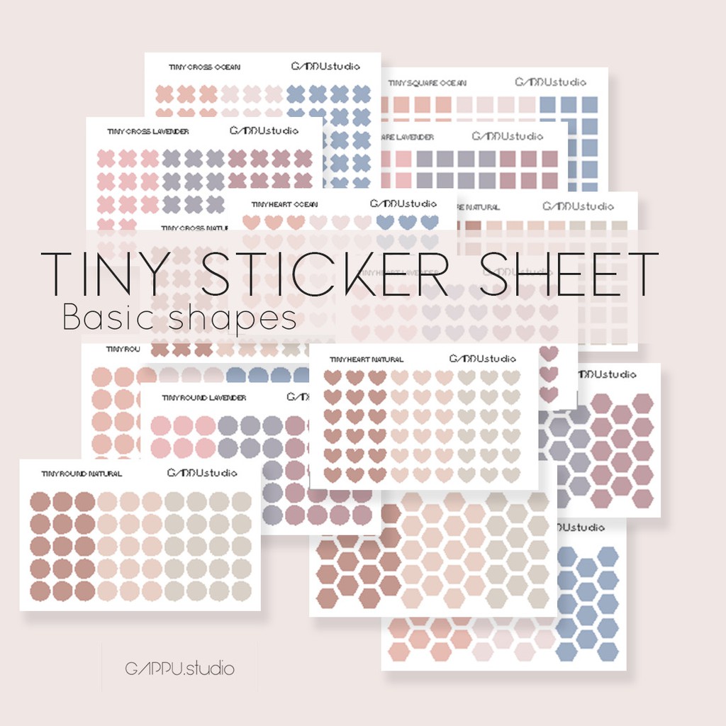 

Stiker bujo / Stiker bullet journal / Stiker planner/ Stiker dot kecil / Tiny sticker