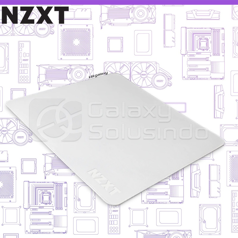 NZXT MMP400 Standard Gaming Mousepad Small - White