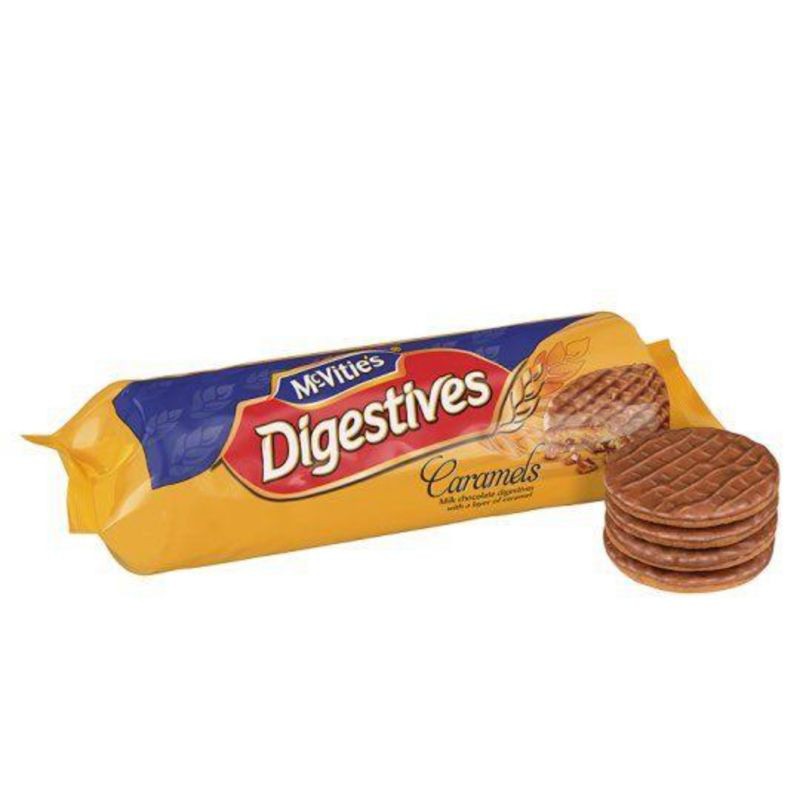 

McVitie's Digestive Caramel Biscuits 250gr/Biskuit Import
