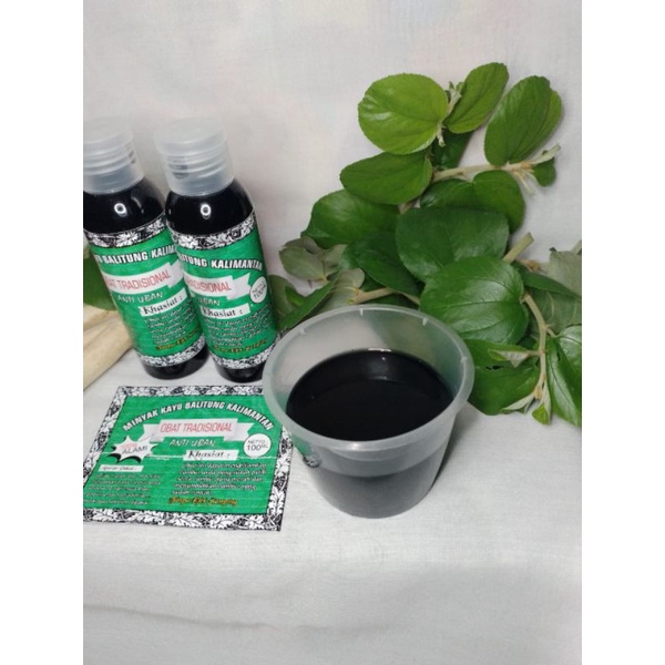 Cahaya Dayak Borneo Minyak Kayu Balitung ANTI UBAN atasi Kebotakan isi 100 ML