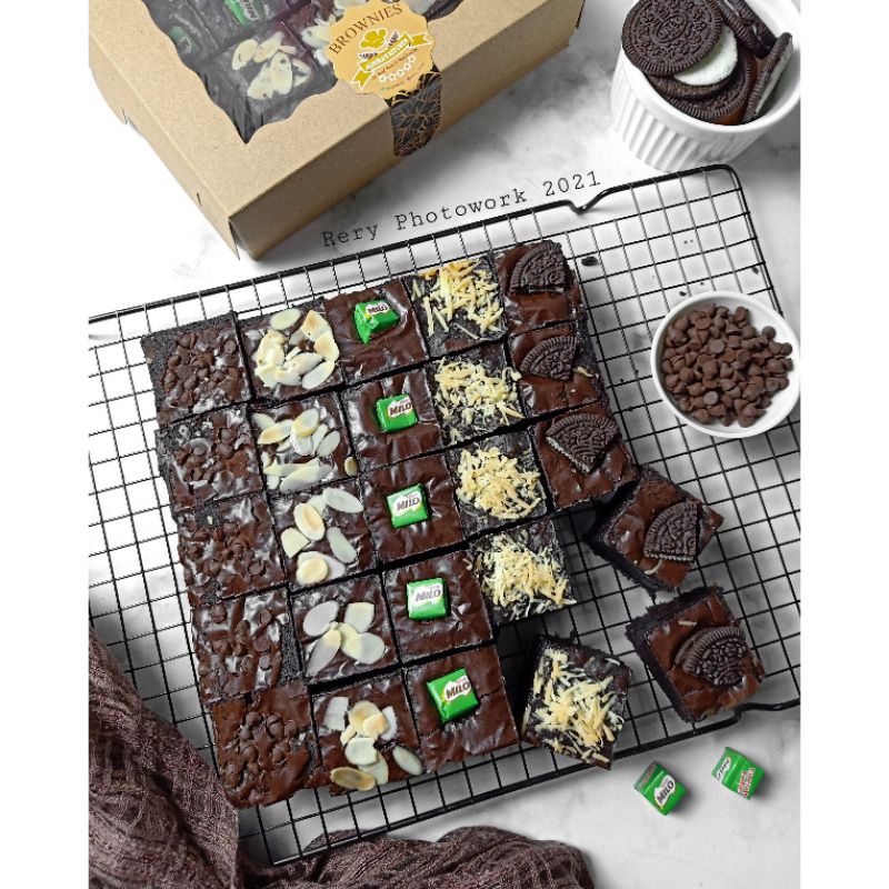 

Brownies Almira Brownies panggang sekat ukuran 20x20