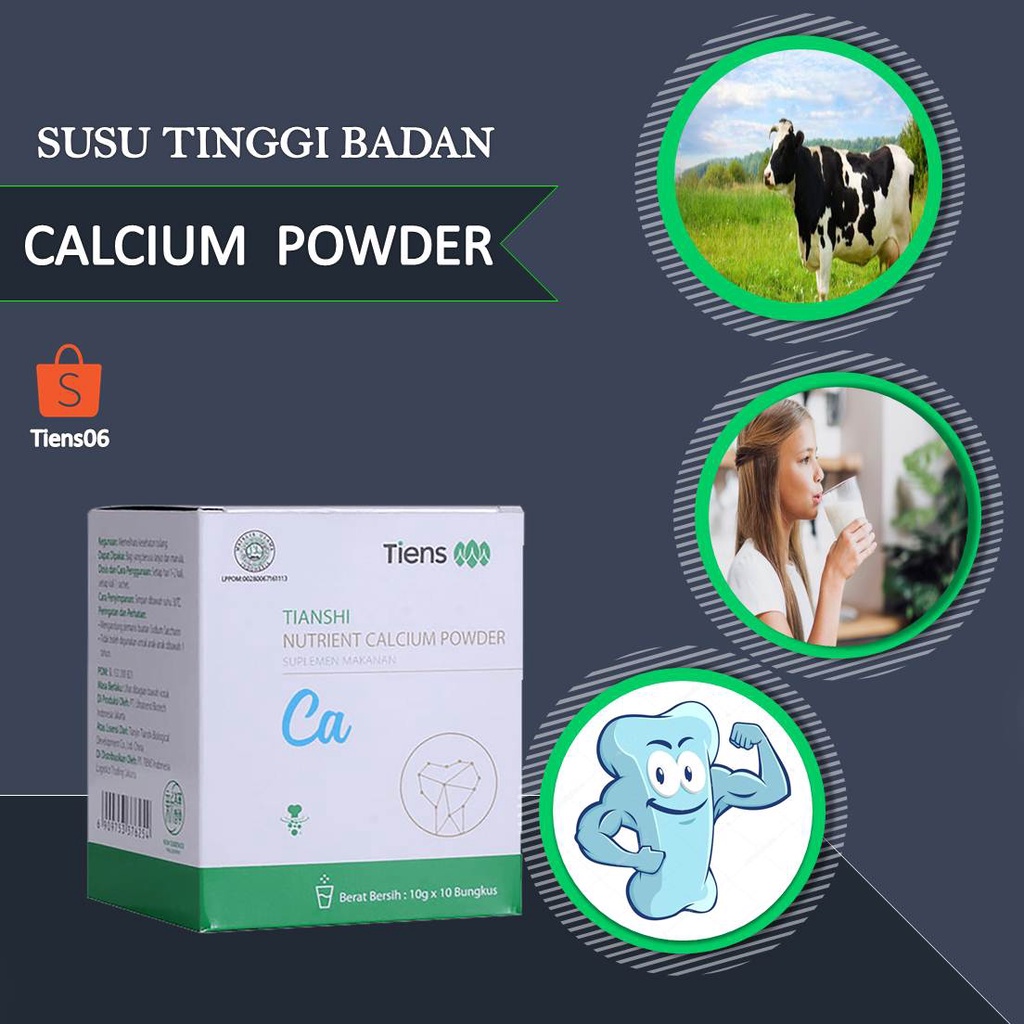 

Susu Kalsium Tiens Untuk Patah Tulang ( per sachet )