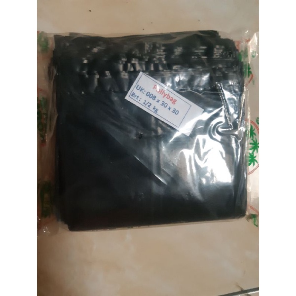 Polibag Tebal 30x30 500gr Polybag