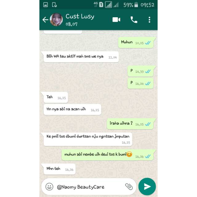 Testimoni penjualan cream hn original